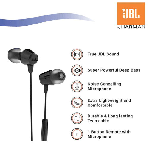 JBL T50HI Earphone